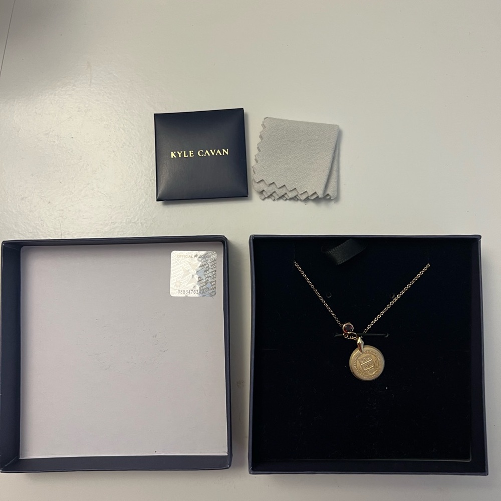 Kyle Cavan Boston College Gold Necklace
